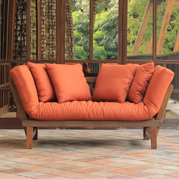 Outdoor best sale futon chair